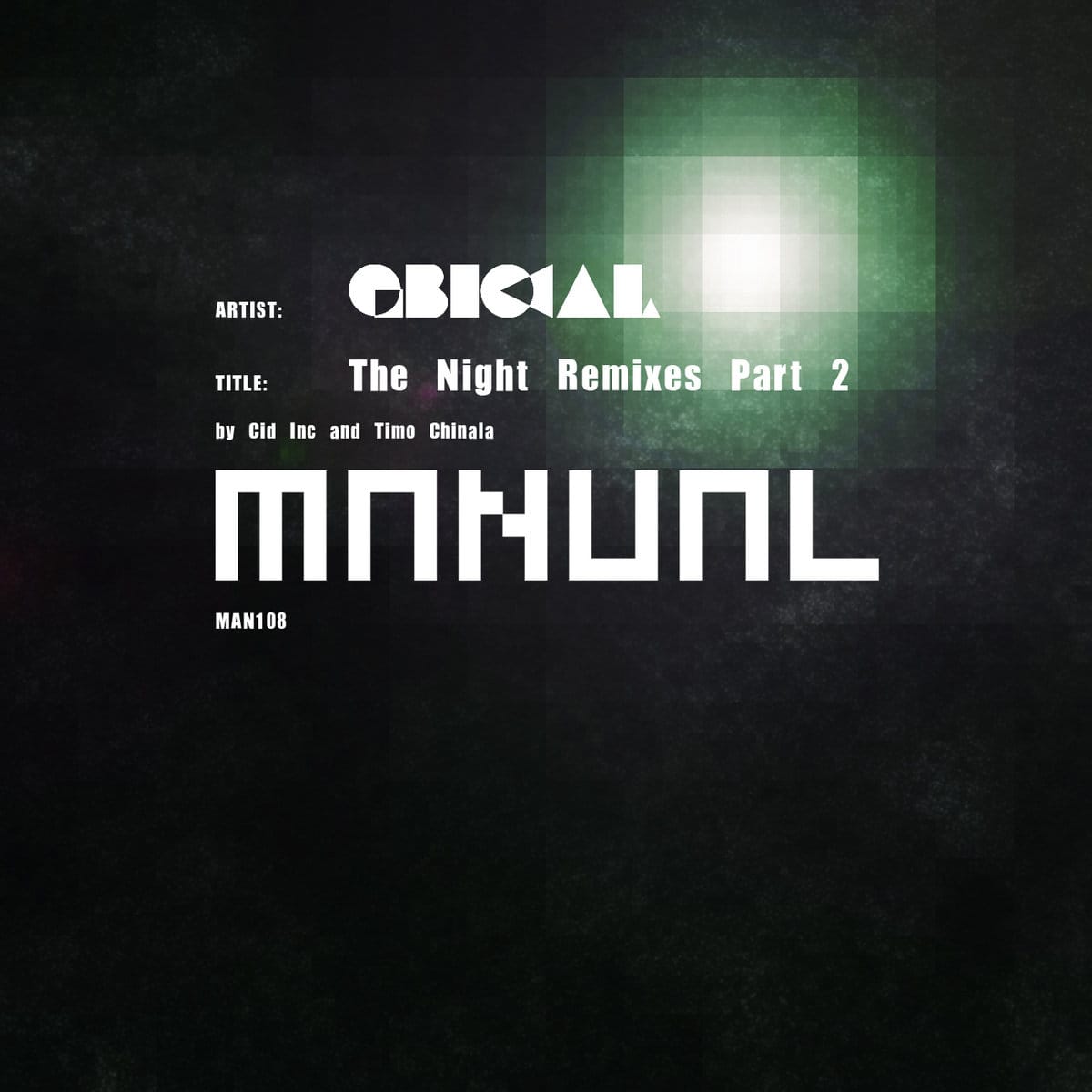 Artwork for Qbical's 'The Night Remixes part 2' EP