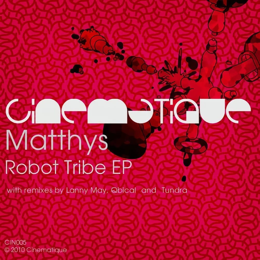 Artwork for Matthys' "Robot Tribe EP"