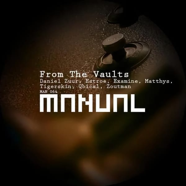 Artwork for the Manual Music compilation "From The Vaults"