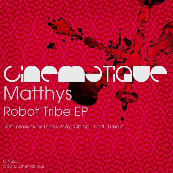 Artwork for Matthys' "Robot Tribe EP"